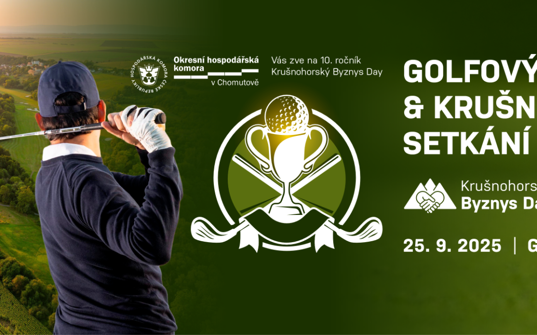 Golfový turnaj ⛳ a Krušnohorské setkání – 25.9.2025